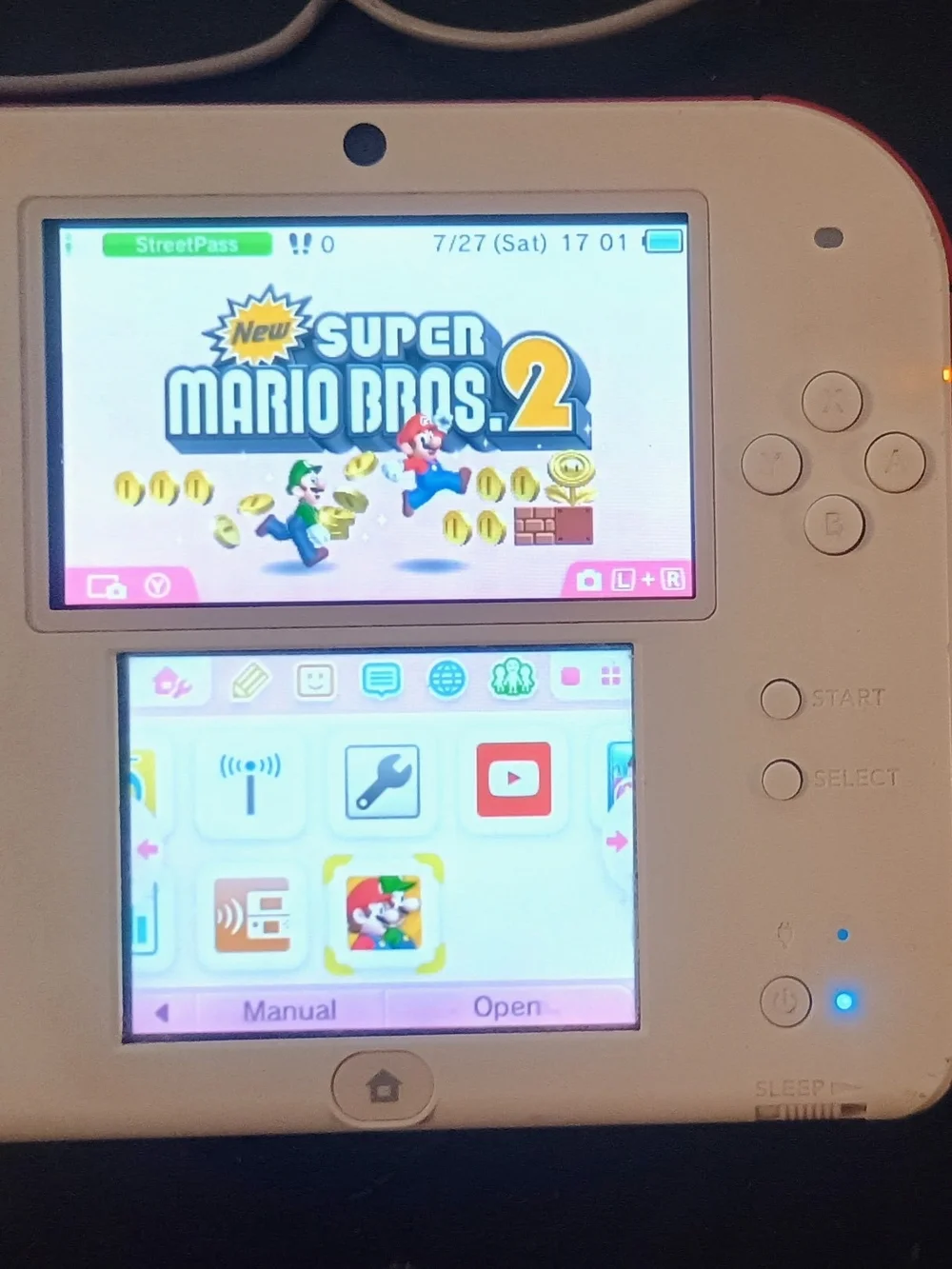 Nintendo 2ds handheld